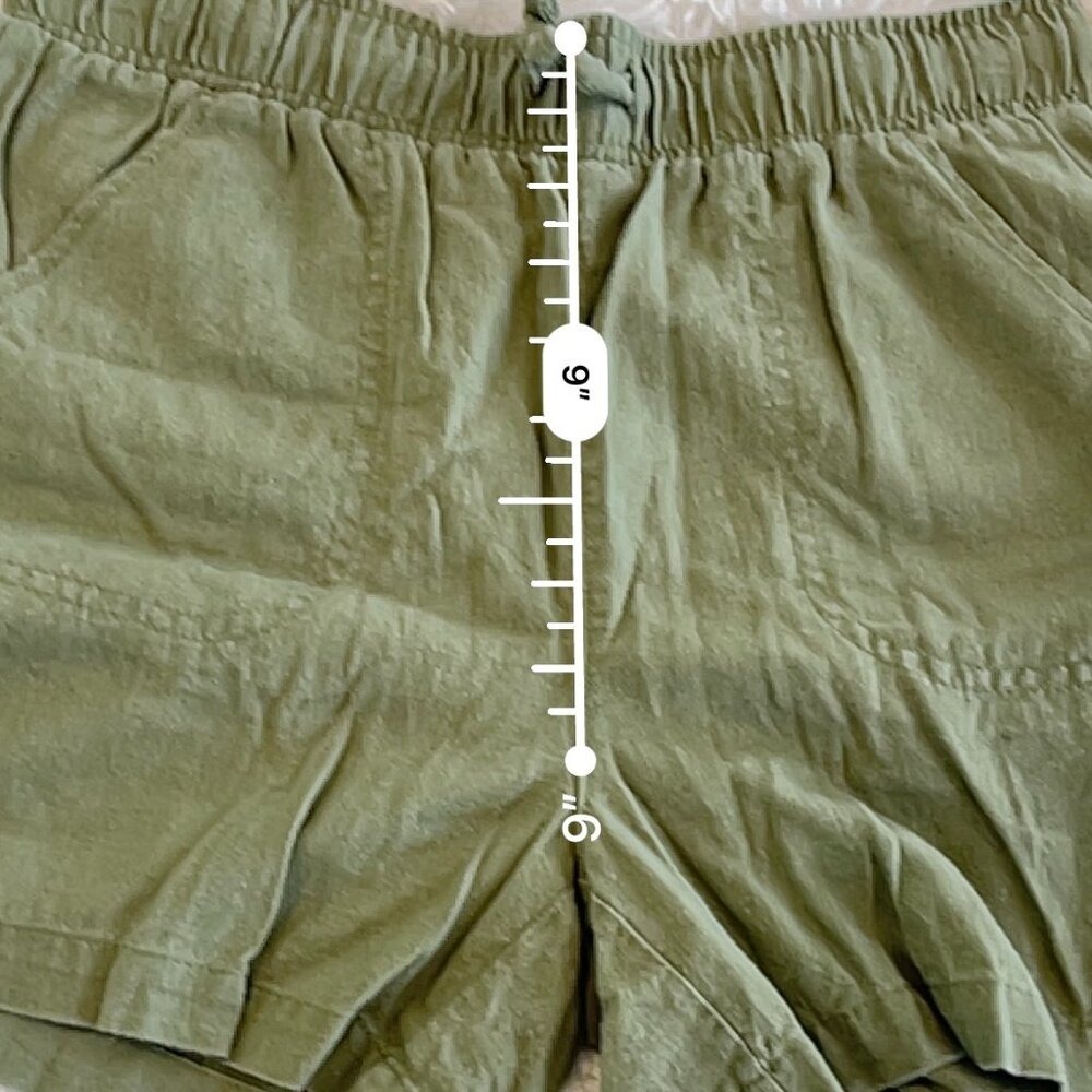 32‎ Degrees Cool Girls Shorts Bundle Size L 14/16 Linen Blend Lot of 4 - Picture 15 of 16